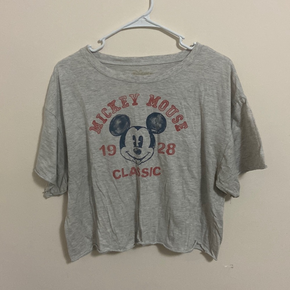 Cropped Mickey Mouse Tshirt